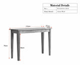 Hyderabad Study Table Furniselan Natural Finish