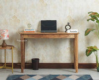 Hyderabad Study Table Furniselan Natural Finish