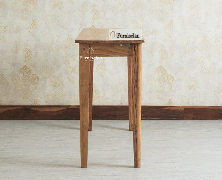 Hyderabad Study Table Furniselan Natural Finish