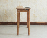 Hyderabad Study Table Furniselan Natural Finish