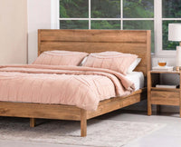 Cusco upholstered headboard Wooden Queen Size Bed Furniselan