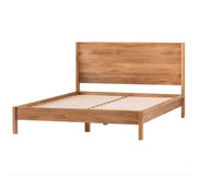 Cusco upholstered headboard Wooden Queen Size Bed Furniselan