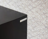 Indus Solid Wood Tv Cabinet - Tv Cabinet - Furniselan - Black-Finish