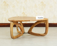 Infinity Teak Wood Coffee Table-Natural Finish