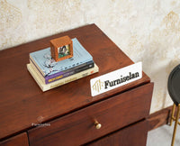 Italy Wooden Sideboard cabinet- 2 Doors and Drawers Furniselan Grey Finish