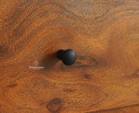 Italy Wooden Sideboard cabinet- 2 Doors and Drawers Furniselan Brown Finish