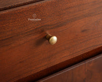 Italy Wooden Sideboard cabinet- 3 Doors and Drawers Furniselan Grey Finish