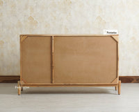 Italy Wooden Sideboard cabinet- 3 Doors and Drawers Furniselan Natural Finish