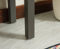 Jaipur Sheesham Wood 3 Seater Dining Bench for Living Room - Bench - Furniselan - Slate-Grey