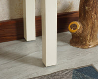 Jaipur Sheesham Wood 3 Seater Dining Bench for Living Room - Bench - Furniselan - Milky-White