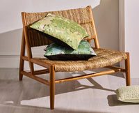 Juniper Junction Lounge Chair – Modern Upholstered Lounge Chair for Home & Café Dark Walnut