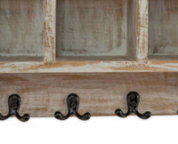 Kensington Wooden wall Shelve Hanger Furniselan Distressed White