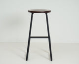 Kottayam Bar Stool Kitchen Stool Furniselan -  Black