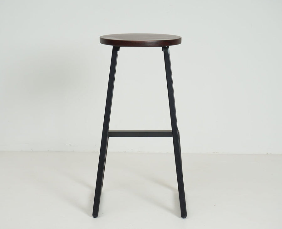 Kottayam Bar Stool Kitchen Stool Furniselan -  Black
