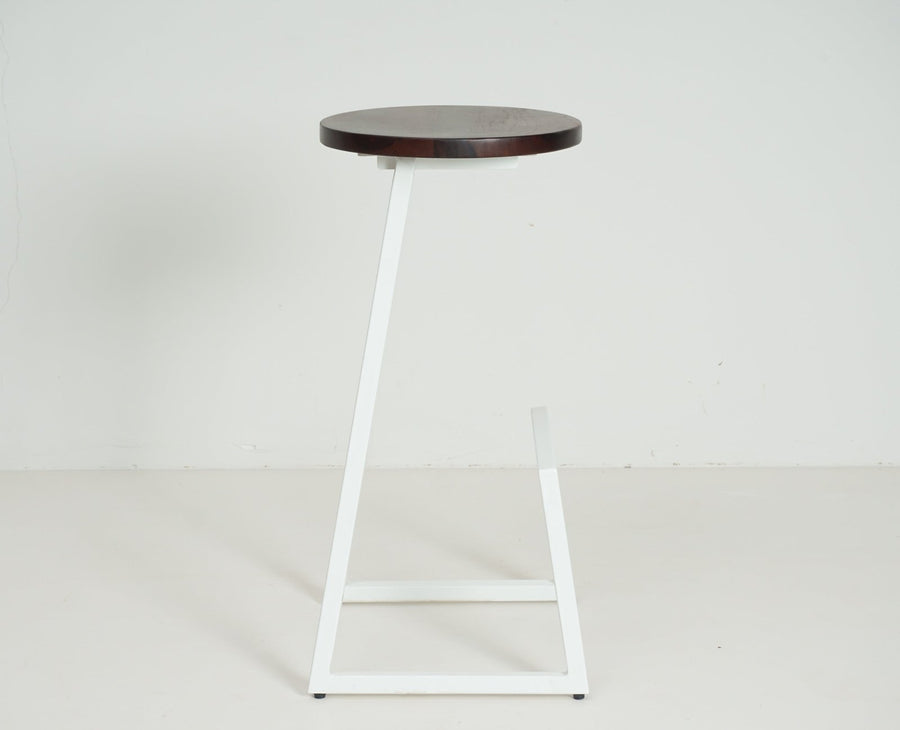 Kottayam Bar Stool Kitchen Stool Furniselan - White