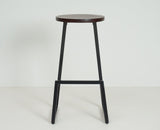 Kottayam Bar Stool Kitchen Stool Furniselan -  Black