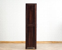 Kottayam Sheesham Wood Kitchen Crockery Cabinet One Door Furniselan - Grey-Finish