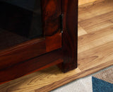 Kottayam Sheesham Wood Kitchen Crockery Cabinet One Door Furniselan - Maple-Finish