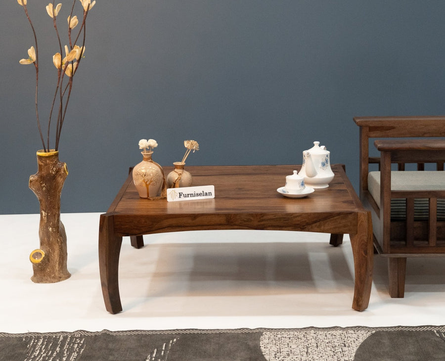 Kyoto Coffee Table Furniselan - Rustic-Teak-Finish
