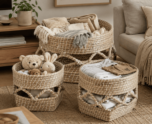Laila Basket Seagrass