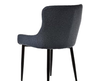 Loberona Dining Chair – Modern Upholstered Dining Chair for Home & Café Blue