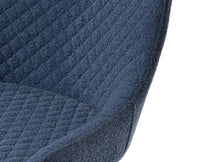 Loberona Dining Chair – Modern Upholstered Dining Chair for Home & Café Blue
