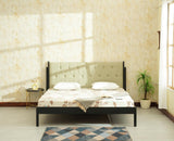 London Classic Wooden King Upholstered Bed
