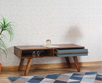 Louis Coffee Table one Drawer Furniselan - Teak-Finish