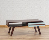 Louis Coffee Table one Drawer Furniselan - Grey-Finish