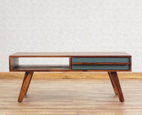 Louis Coffee Table one Drawer Furniselan - Teak-Finish