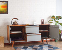 Louis Large Sideboard Cabinet - Sideboard - Furniselan -  Cool-Grey