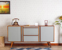 Louis Large Sideboard Cabinet - Sideboard - Furniselan -  Cool-Grey