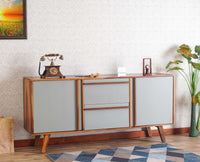 Louis Large Sideboard Cabinet - Sideboard - Furniselan -  Cool-Grey