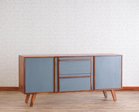 Louis Large Sideboard Cabinet - Sideboard - Furniselan - Mist-Blue