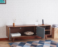 Louis TV Cabinet Unit - Tv Cabinet - Furniselan-Mist-Blue