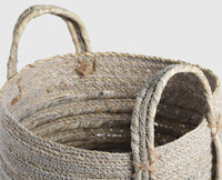 Lubrint Basket set of 3 Seagrass