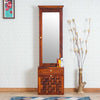 Lucknow Solid Wood Dressing Table Furniselan-Maple-Finish