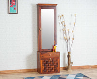Lucknow Solid Wood Dressing Table Furniselan-Maple-Finish