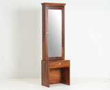 Lucknow Solid Wood Dressing Table Furniselan-Maple-Finish