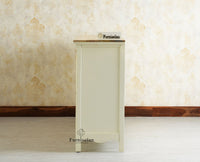 Maison Wooden Cane Premium Sideboard – Large 3 Drawer Storage Cabinet with Doors