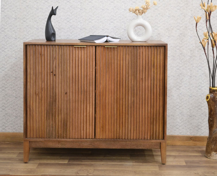 Manhattan Solid Wood Shoe Rack Two Door Furniselan