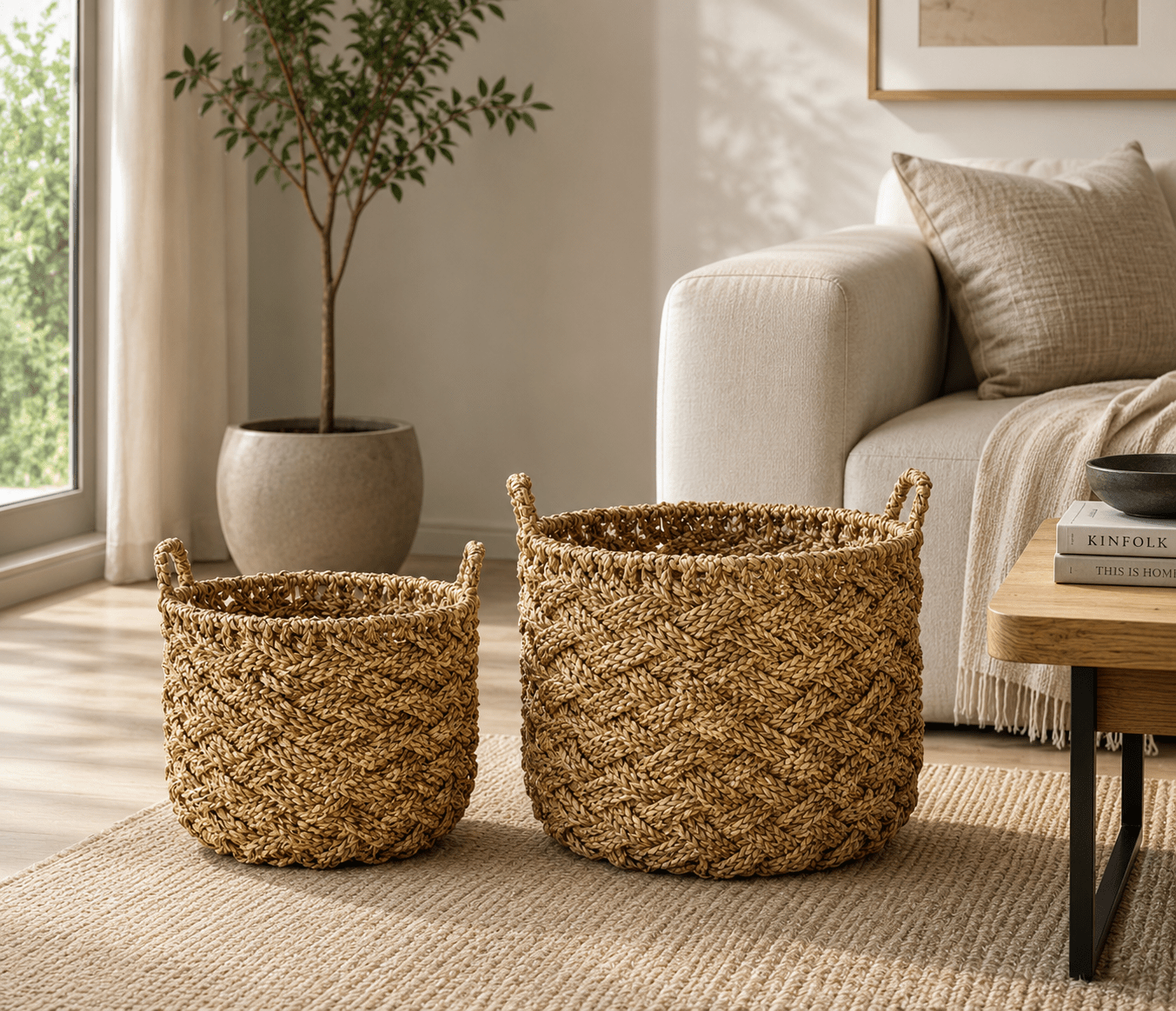 Marga Oasis Basket Seagrass