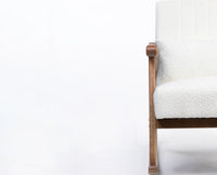 Margaret Wooden Rocking Chair White