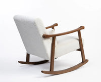 Margaret Wooden Rocking Chair White