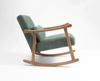 Margaret Wooden Rocking Chair Dark Green