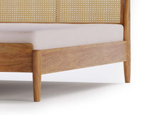 Capri Wooden King Size Bed (Copy) Furniselan Teak Finish