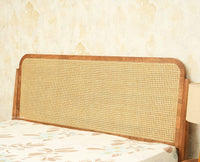 Maui Wooden Queen Size Bed Natural Oak Finish