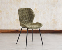 Maverick Living Study Chair Dining Chair set of Two Furniselan - Green