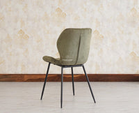 Maverick Living Study Chair Dining Chair set of Two Furniselan - Green