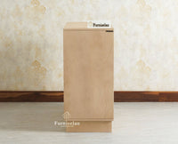 Mayur Wooden Sideboard Cabinet-Two Door Furniselan Stoneblast Oak